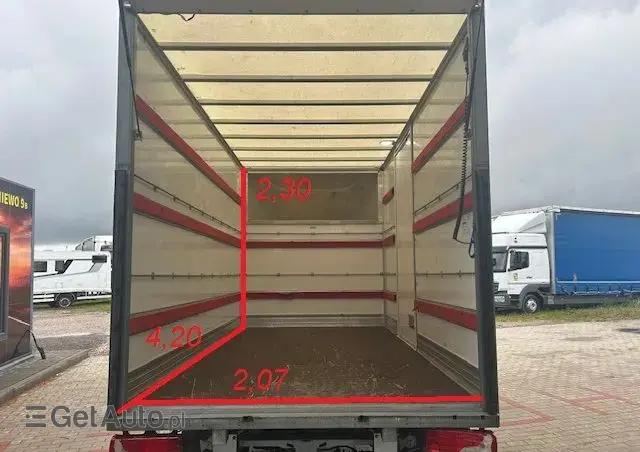 MERCEDES-BENZ Sprinter 514 kontener+winda 