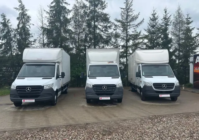 MERCEDES-BENZ Sprinter 514 kontener+winda 