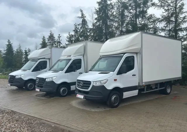MERCEDES-BENZ Sprinter 514 kontener+winda 