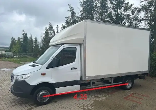 MERCEDES-BENZ Sprinter 514 kontener+winda 