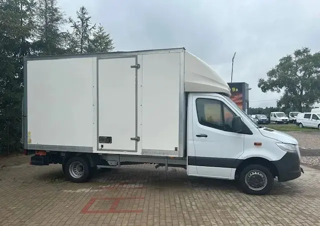 MERCEDES-BENZ Sprinter 514 kontener+winda 