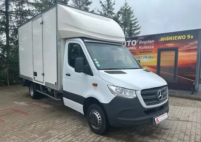 MERCEDES-BENZ Sprinter 514 kontener+winda 