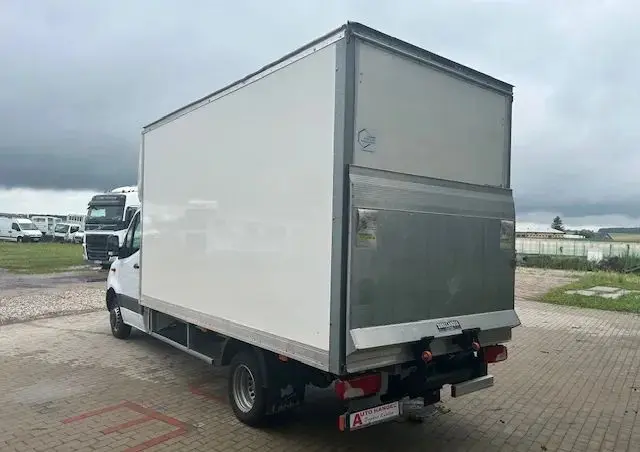 MERCEDES-BENZ Sprinter 514 kontener+winda 