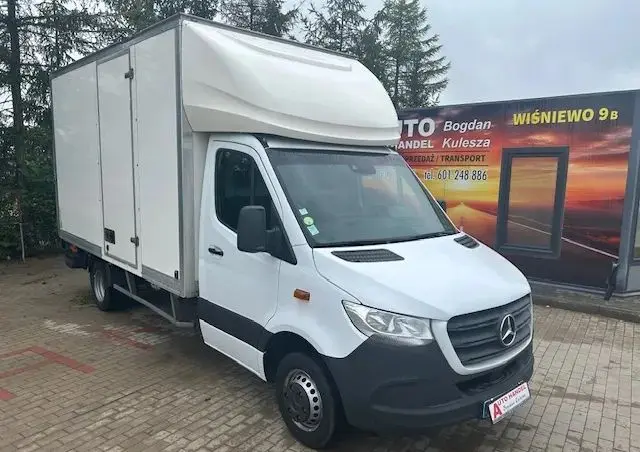 MERCEDES-BENZ Sprinter 514 kontener+winda 