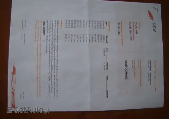 FORD TRANSIT SKRZYNIA 