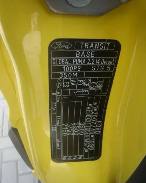 FORD TRANSIT SKRZYNIA 