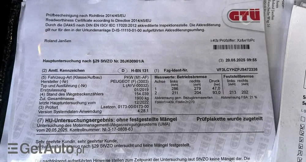 PEUGEOT 308 1.5 BlueHDi Active Pack Business S&S