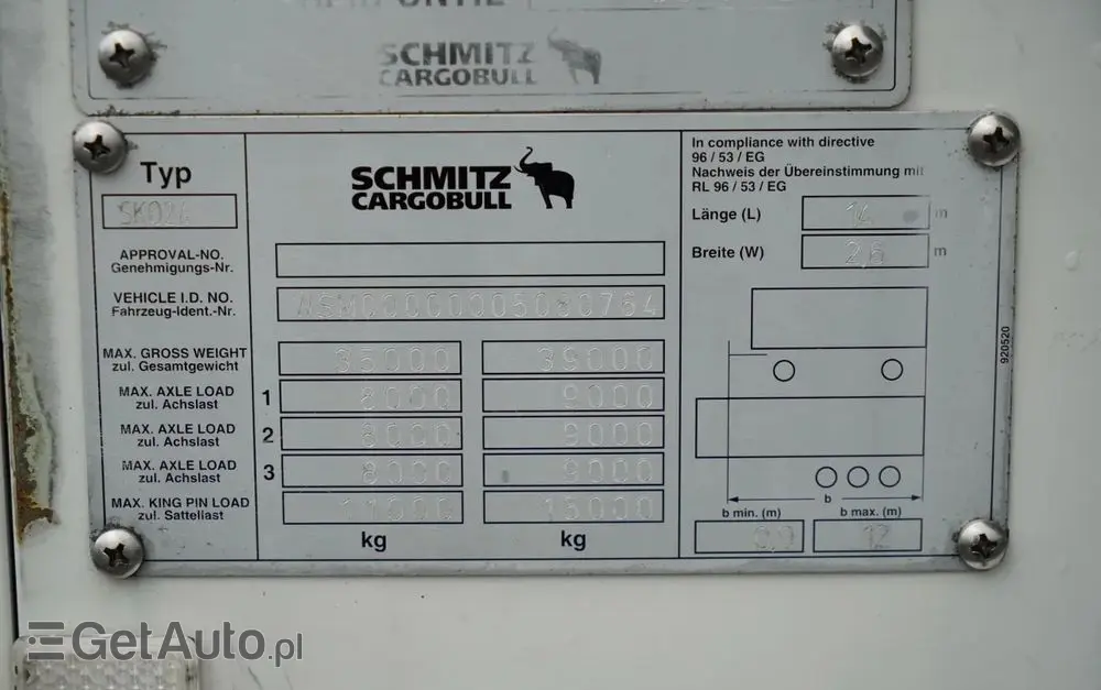 SCHMITZ CARGOBULL CHŁODNIA / THERMO KING SLX 300 / HAKÓWKA / HAKOWA / OŚ PODNOSZONA / KOSZ NA PALETY 