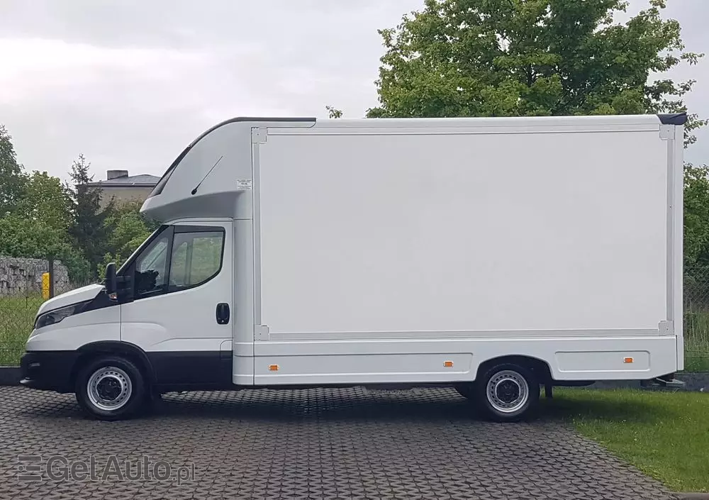 IVECO DAILY KONTENER NISKOPODŁOGOWY 4,43x2,23x2,42 SKLEP BAR FOODTRUCK KAMPER KLIMA 