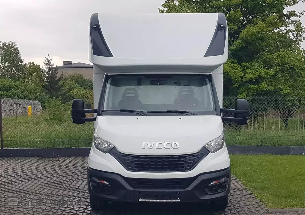 IVECO DAILY KONTENER NISKOPODŁOGOWY 4,43x2,23x2,42 SKLEP BAR FOODTRUCK KAMPER KLIMA 