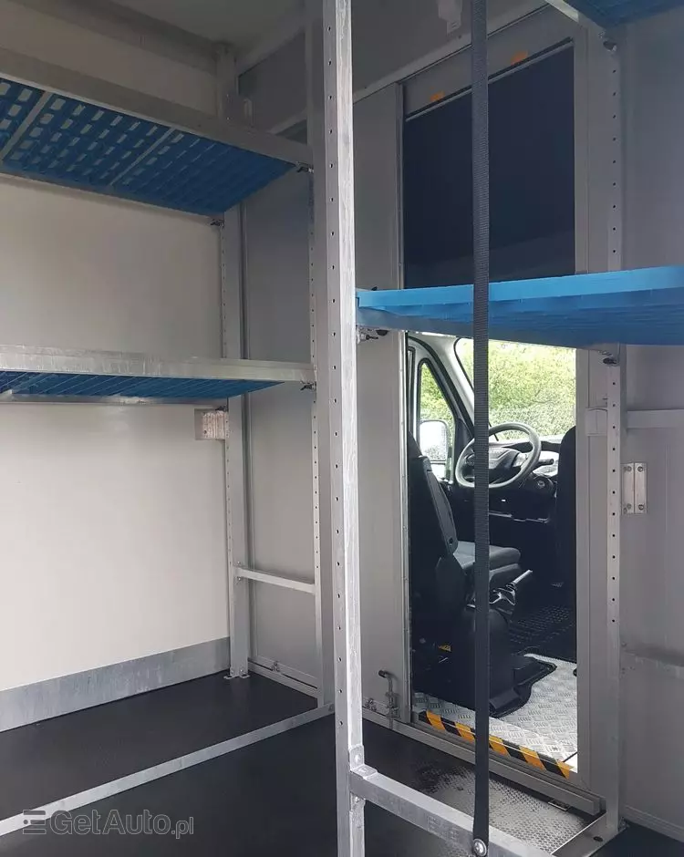 IVECO DAILY KONTENER NISKOPODŁOGOWY 4,43x2,23x2,42 SKLEP BAR FOODTRUCK KAMPER KLIMA 