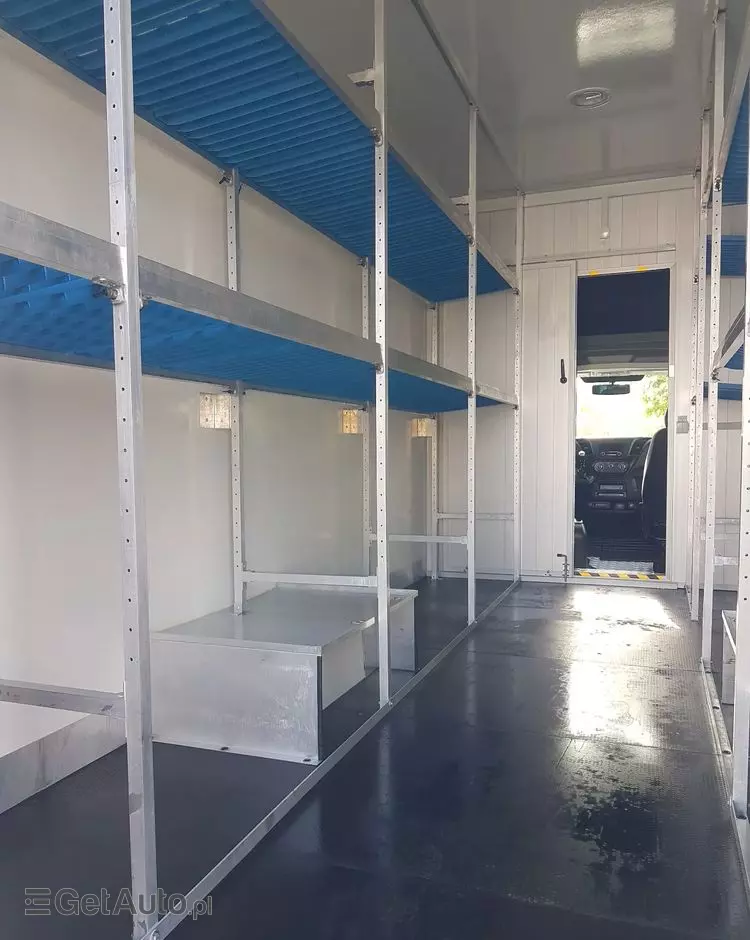IVECO DAILY KONTENER NISKOPODŁOGOWY 4,43x2,23x2,42 SKLEP BAR FOODTRUCK KAMPER KLIMA 