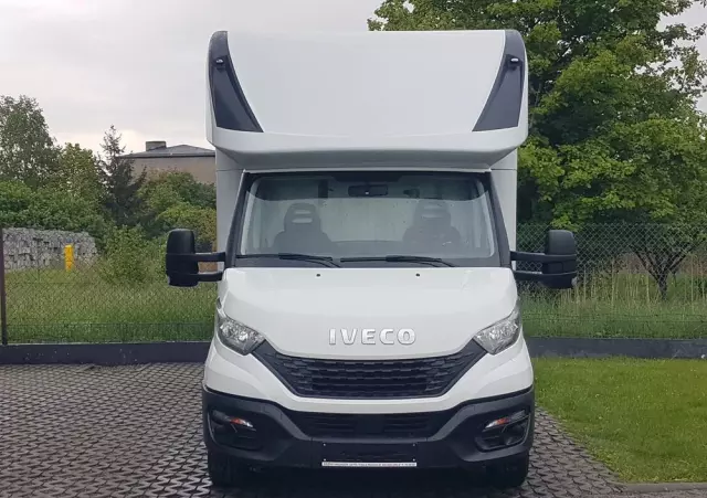 IVECO DAILY KONTENER NISKOPODŁOGOWY 4,43x2,23x2,42 SKLEP BAR FOODTRUCK KAMPER KLIMA 