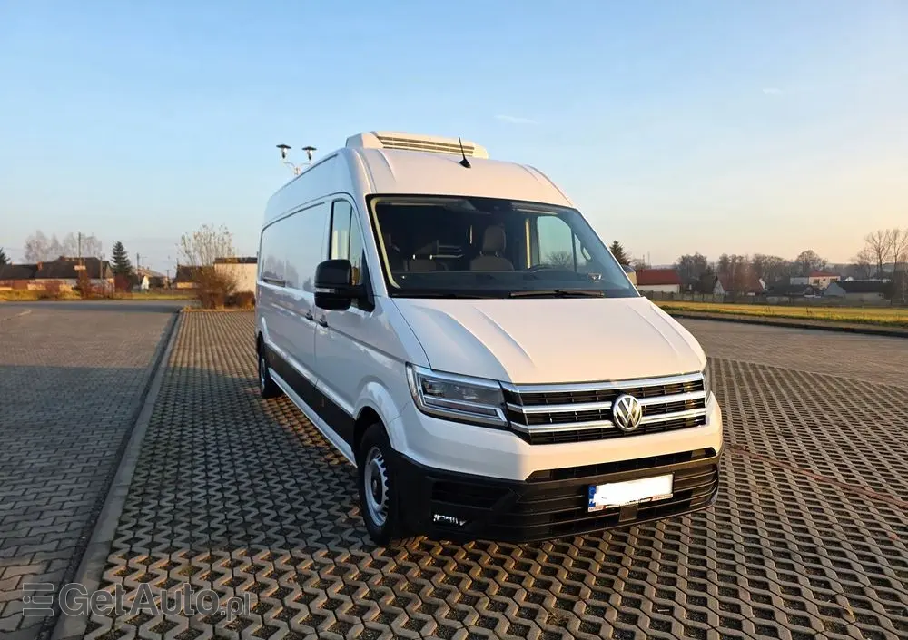 VOLKSWAGEN Crafter 177km maxi /chlodnia / mroznia / thermo king / salon polska 