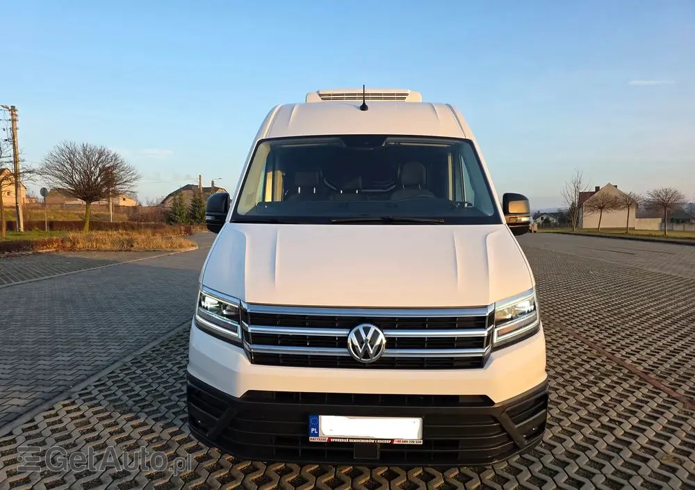 VOLKSWAGEN Crafter 177km maxi /chlodnia / mroznia / thermo king / salon polska 