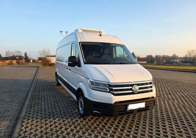 VOLKSWAGEN Crafter 177km maxi /chlodnia / mroznia / thermo king / salon polska 