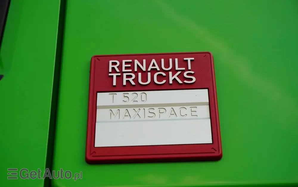 RENAULT T 520 / MAXISPACE / RETARDER / ALUFELGI  / SKÓRY / EURO 6 
