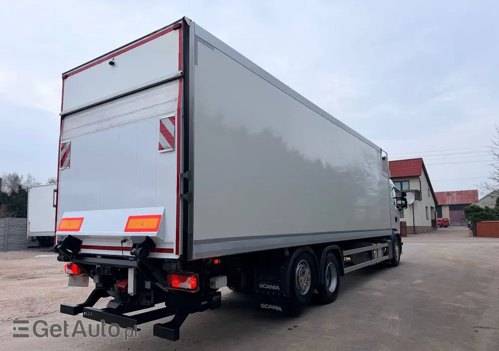 SCANIA Scania G 490 / CHŁODNIA + WINDA / 23 PALETY / EURO6 / OŚ SKRĘTNA / CARRIER 850 / ASO 