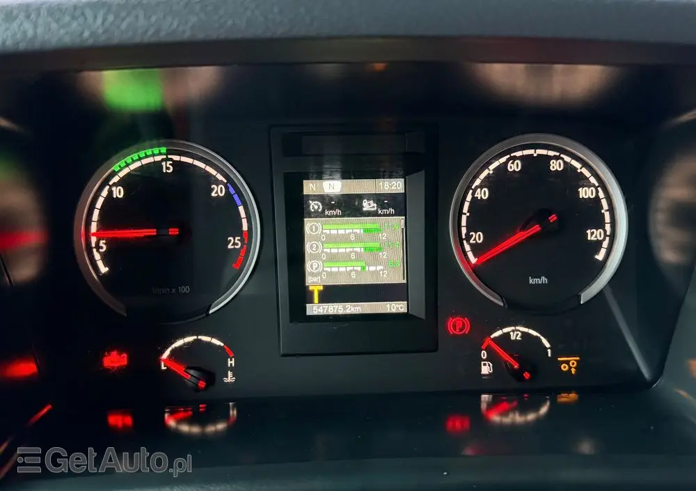 SCANIA Scania G 490 / CHŁODNIA + WINDA / 23 PALETY / EURO6 / OŚ SKRĘTNA / CARRIER 850 / ASO 