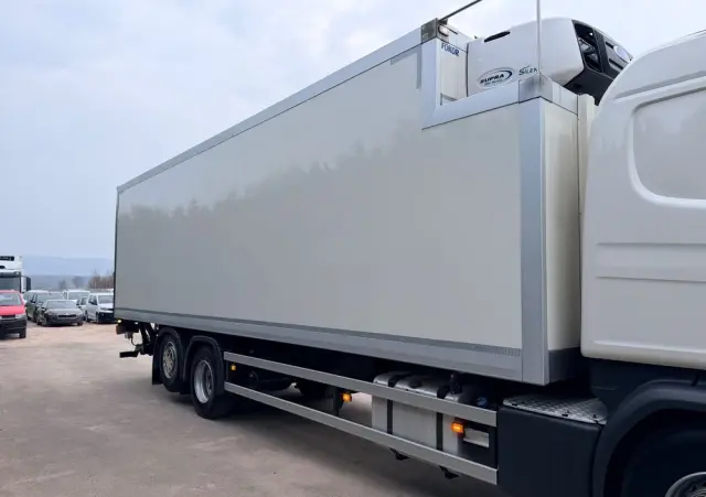 SCANIA Scania G 490 / CHŁODNIA + WINDA / 23 PALETY / EURO6 / OŚ SKRĘTNA / CARRIER 850 / ASO 