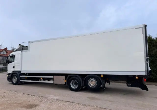 SCANIA Scania G 490 / CHŁODNIA + WINDA / 23 PALETY / EURO6 / OŚ SKRĘTNA / CARRIER 850 / ASO 