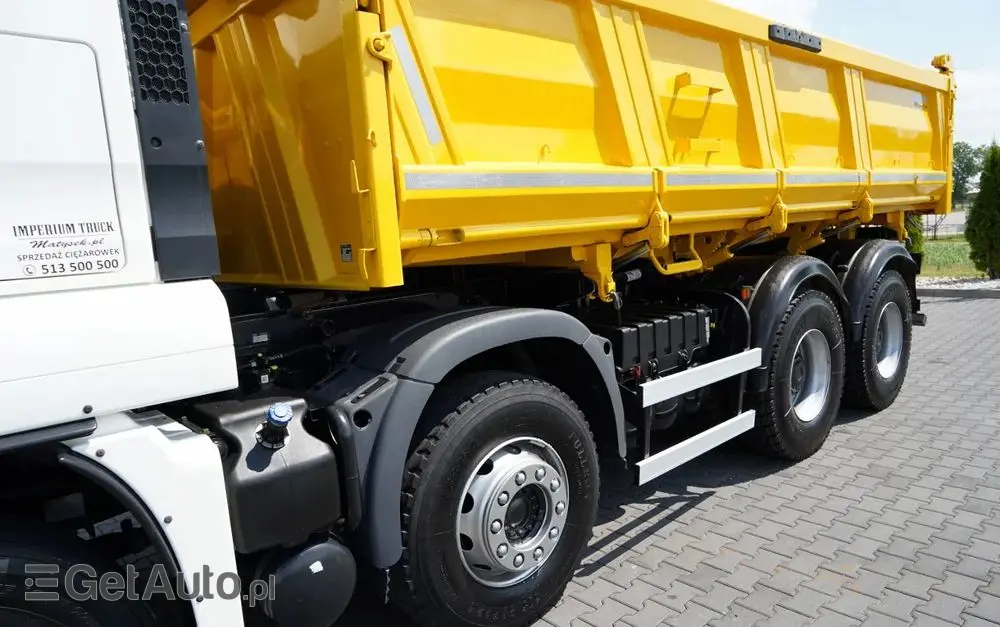 MAN TGS 41.460 / 8x4 / WYWROTKA / 2 STRONNA / BORDMATIC / HYDROBURTA / MEILLER KIPER /  / OPONY 100% / EURO 6 / 2017 R / SPROWADZONA 