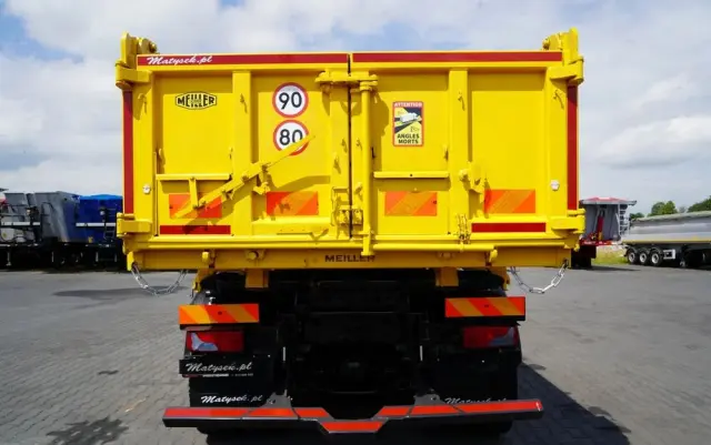 MAN TGS 41.460 / 8x4 / WYWROTKA / 2 STRONNA / BORDMATIC / HYDROBURTA / MEILLER KIPER /  / OPONY 100% / EURO 6 / 2017 R / SPROWADZONA 