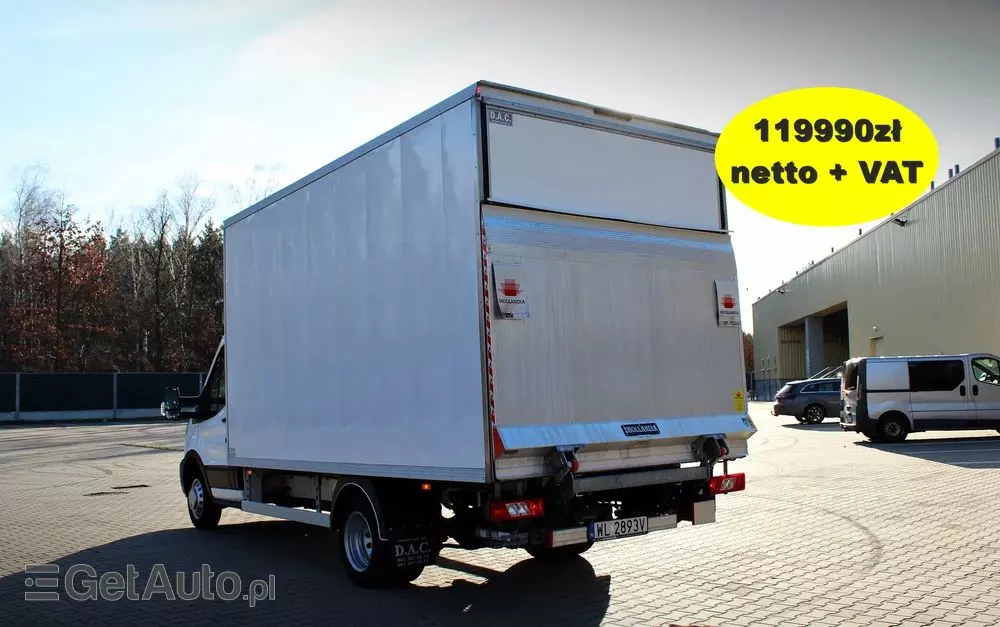 FORD Transit kontener 8 euro palet + winda Dhollandia / Bliźniak 