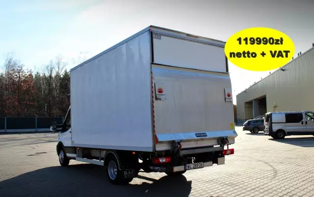 FORD Transit kontener 8 euro palet + winda Dhollandia / Bliźniak 