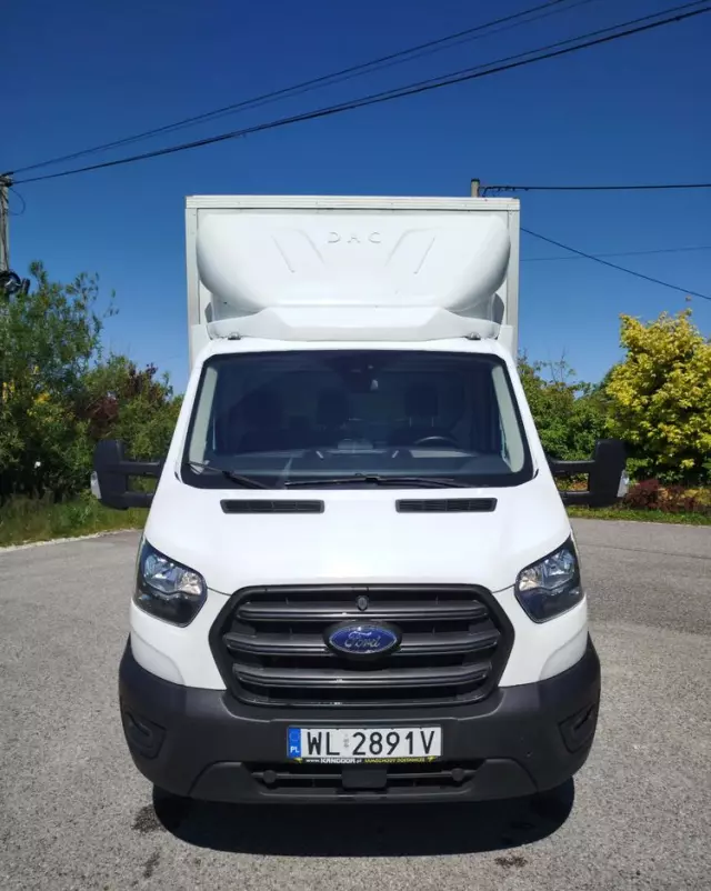 FORD Transit kontener 8 euro palet + winda Dhollandia / Bliźniak 