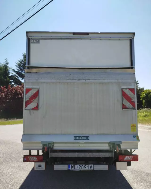 FORD Transit kontener 8 euro palet + winda Dhollandia / Bliźniak 