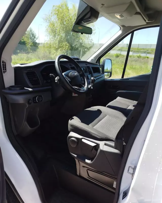 FORD Transit kontener 8 euro palet + winda Dhollandia / Bliźniak 