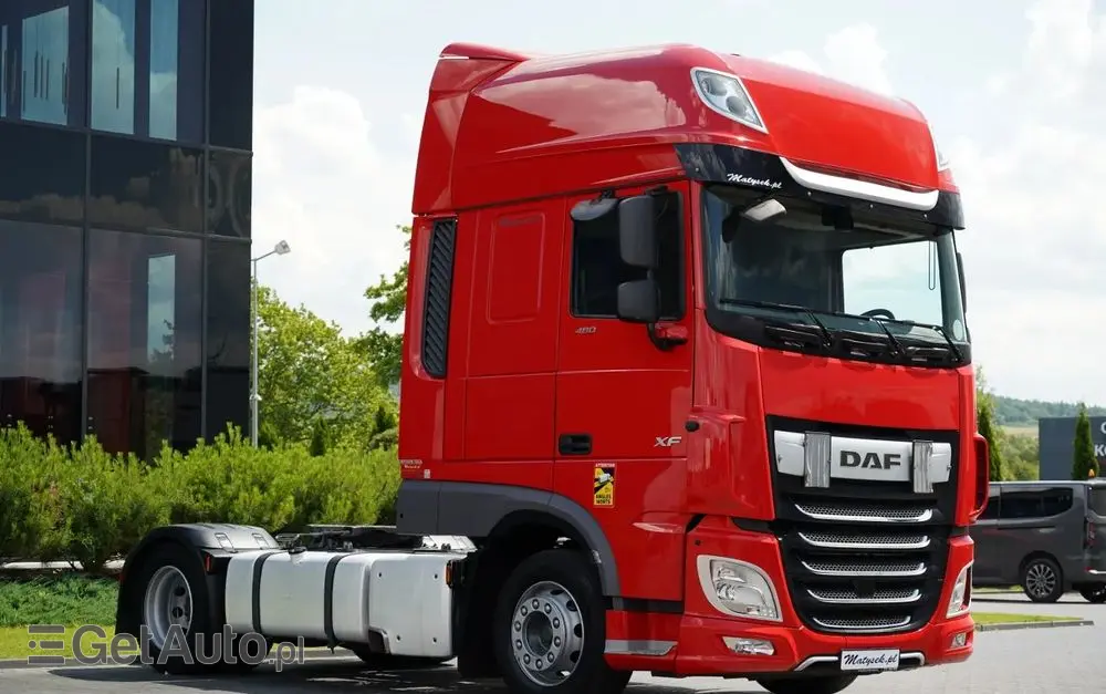DAF DAF XF 480 / LOW DECK / MEGA / 2021 / SSC / PO KONTRAKCIE SERWISOWYM / 