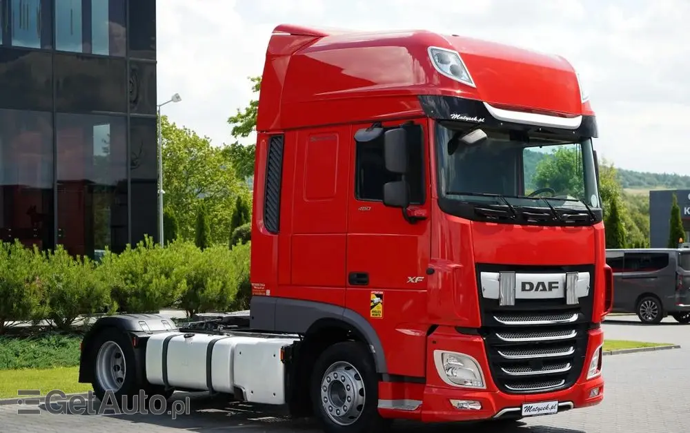 DAF DAF XF 480 / LOW DECK / MEGA / 2021 / SSC / PO KONTRAKCIE SERWISOWYM / 