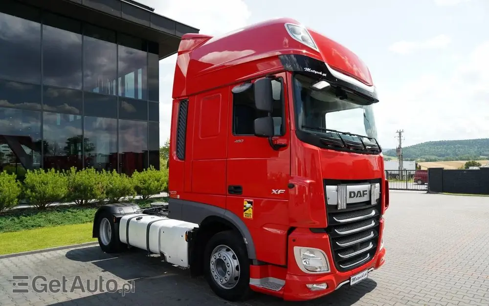 DAF DAF XF 480 / LOW DECK / MEGA / 2021 / SSC / PO KONTRAKCIE SERWISOWYM / 