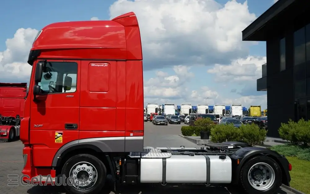 DAF DAF XF 480 / LOW DECK / MEGA / 2021 / SSC / PO KONTRAKCIE SERWISOWYM / 