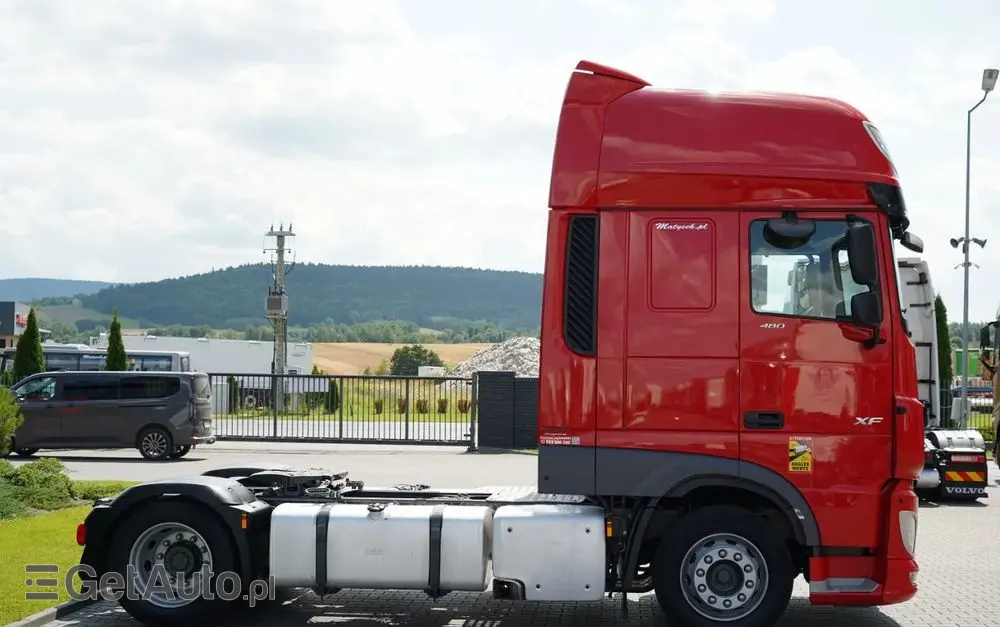 DAF DAF XF 480 / LOW DECK / MEGA / 2021 / SSC / PO KONTRAKCIE SERWISOWYM / 