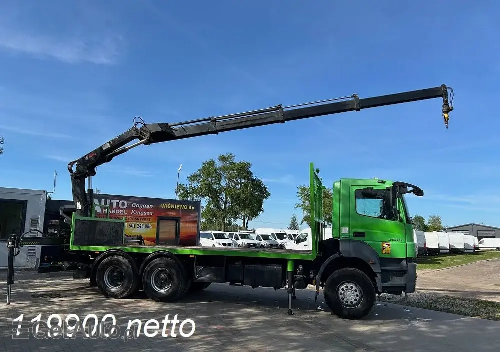 MERCEDES-BENZ Axor 2636 HDS HIAB 144E-3 HIDUO 