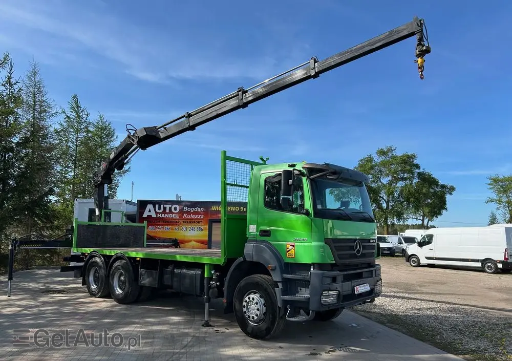 MERCEDES-BENZ Axor 2636 HDS HIAB 144E-3 HIDUO 