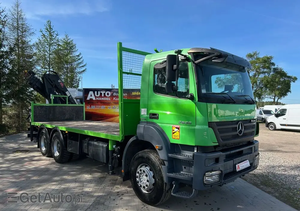 MERCEDES-BENZ Axor 2636 HDS HIAB 144E-3 HIDUO 