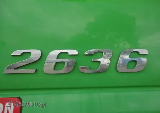 MERCEDES-BENZ Axor 2636 HDS HIAB 144E-3 HIDUO 