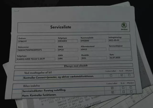 SKODA Kamiq 1.5 TSI DSG Ambition