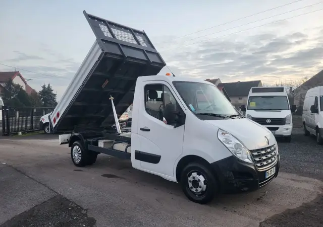 RENAULT Master wywrotka bliźniak klima super stan 