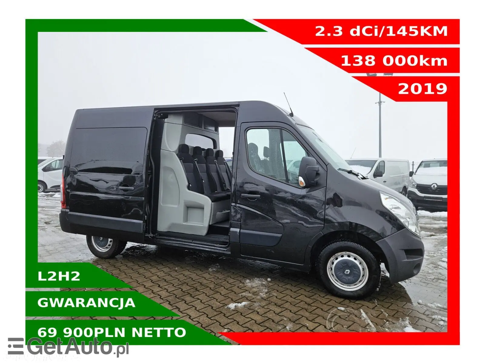 RENAULT Master L2 Pack Clim S&S