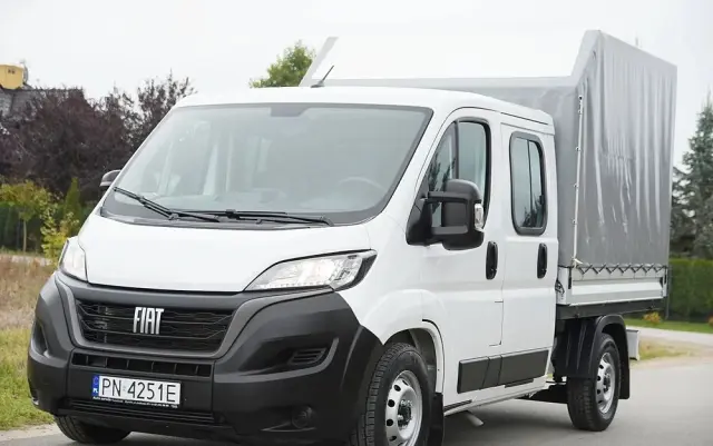 FIAT DUCATO 140KM Doka Skrzynia BRYGADOWY Salon PL 