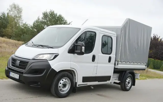 FIAT DUCATO 140KM Doka Skrzynia BRYGADOWY Salon PL 