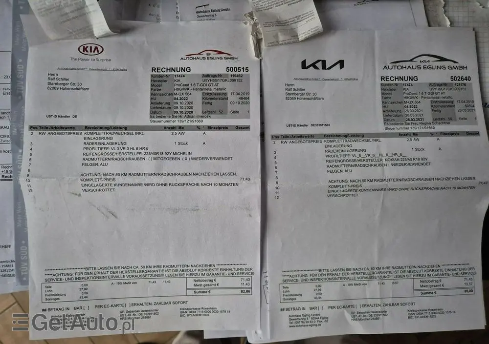 KIA ProCeed 1.6 T-GDI DCT7 OPF GT