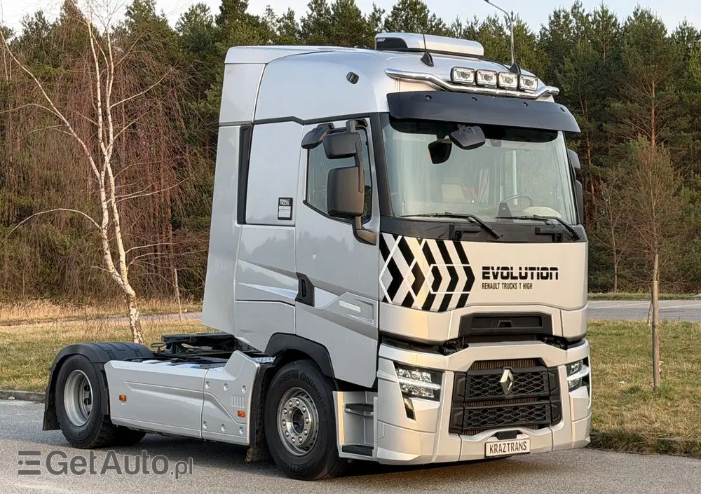 RENAULT T 480 renault z Niemiec HIGH FULL IPCJA CAŁY NA PODUSZKACH RETARDER 2023 