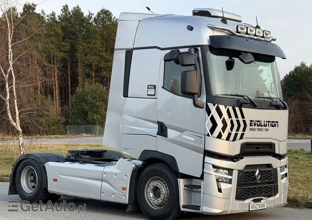 RENAULT T 480 renault z Niemiec HIGH FULL IPCJA CAŁY NA PODUSZKACH RETARDER 2023 