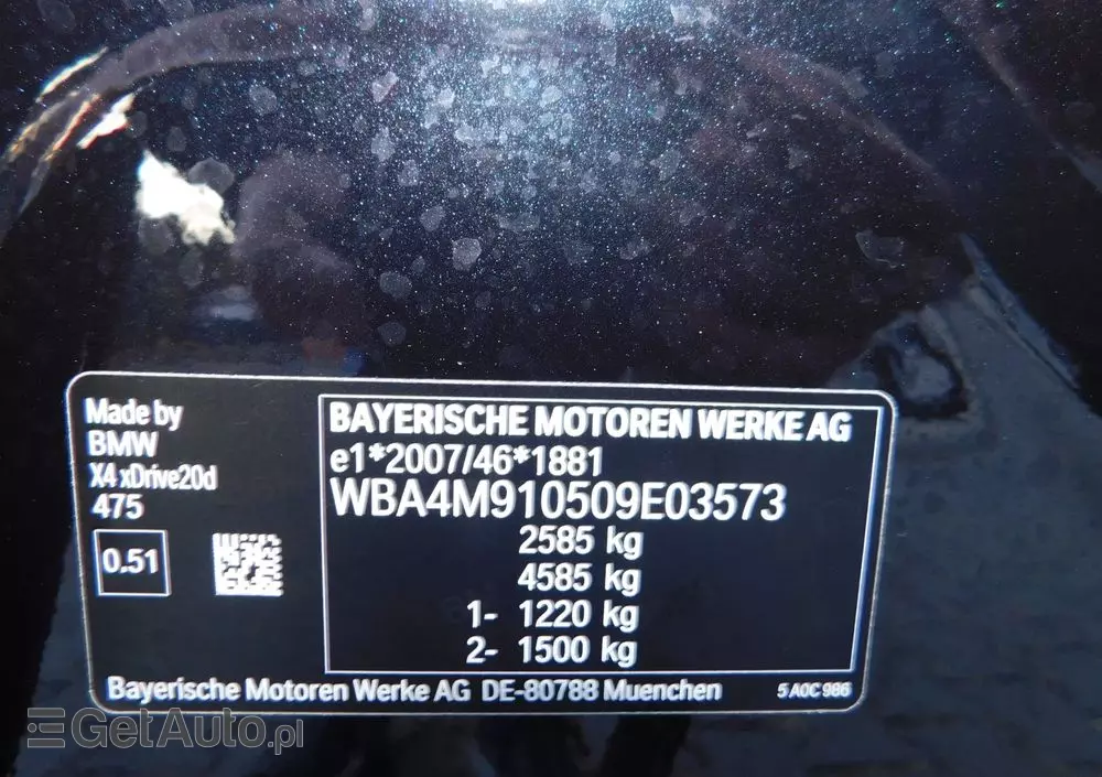 BMW X4 XDrive20d xLine sport